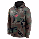Mens NIKE Ast Mississippi Rebels 2024 Military Appreciation Hoodie