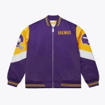 Minnesota Vikings Throw It Back Heavyweight Satin Jacket