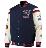 New England Patriots Super Bowl Championship Jacket - Image 3