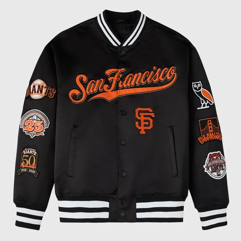 ovo-san-francisco-giants-jacket San Francisco Giants OVO Jacket - Image 1