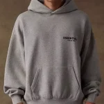 Dark Oatmeal Essentials Hoodie