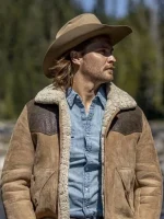 Luke Grimes Shearling Jacket - Image 2
