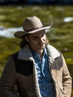 Luke Grimes Shearling Jacket - Image 3