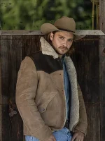 Luke Grimes Shearling Jacket