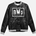 WWE Black NWO Jacket Front View