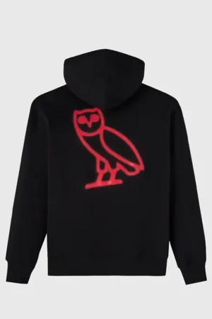 WWE NWO hoodie back design black color