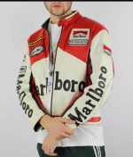 Marlboro Leather Racing Jacket