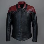 Star Trek Picard Season 3 STARFLEET Leather Jacket - Image 5