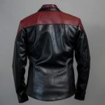 Star Trek Picard Season 3 STARFLEET Leather Jacket - Image 6