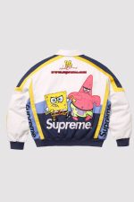 Supreme Spongebob Squarepants Jeff Hamilton Racing Jacket - Image 2