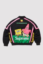 Supreme Spongebob Squarepants Jeff Hamilton Racing Jacket - Image 4
