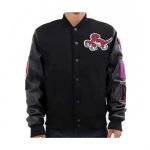 Toronto Raptors Black Wool Satin Jacket