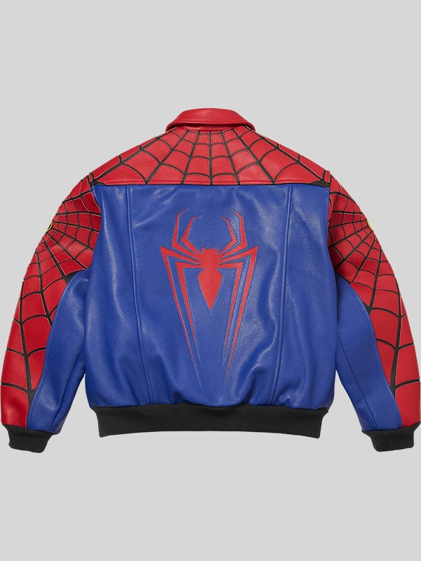 Supreme x Vanson Leathers Spiderman Jacket