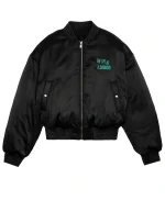 The Life Of A Showgirl Got A Wi$hli$t Taylor Swift Black Bomber Jacket