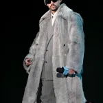 Halftime Show Super Bowl LX Bad Bunny Shearling Fur Coat