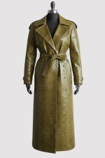 Beyonce Super Bowl 2026 Leather Trench Coat - Image 3