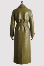 Beyonce Super Bowl 2026 Leather Trench Coat - Image 4