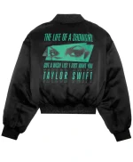 The Life Of A Showgirl Got A Wi$hli$t Taylor Swift Black Bomber Jacket