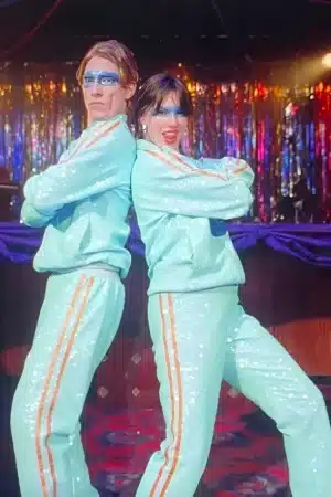 2026 Opalite Music Video Taylor Swift Blue Sequin Tracksuit
