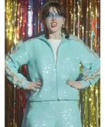 2026 Opalite Music Video Taylor Swift Blue Sequin Tracksuit