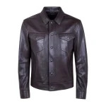 Travis Kelce 2026 iHeartRadio Music Awards Leather Jacket - Image 3