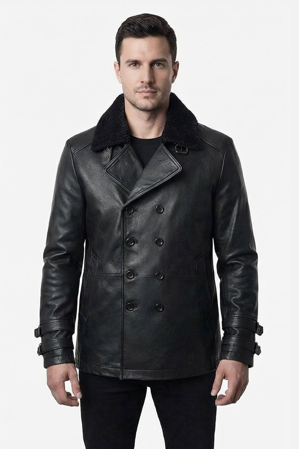 midnight-command-leather-jacket-front Midnight Command Leather Jacket - Image 1