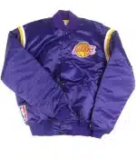 80s Lakers Los Angeles Satin Jacket - Image 2