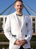 Australia Milano Cortina 2026 White Blazer