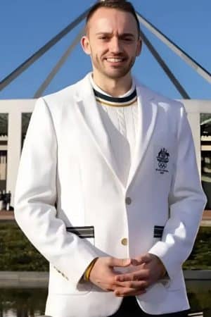 Australia Milano Cortina 2026 White Blazer