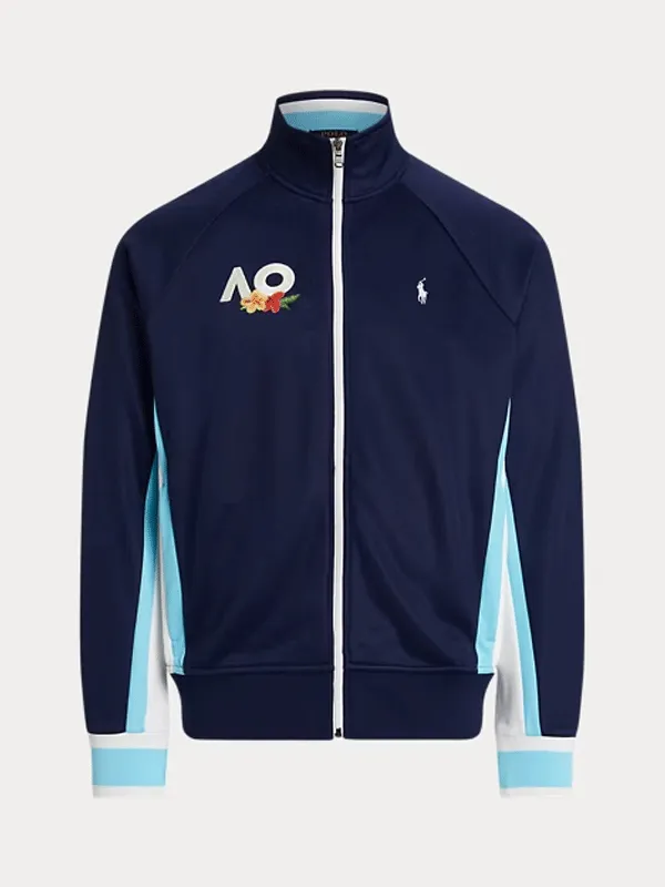 Australian Open 2026 Blue Track Jacket 01 Australian Open 2026 Blue Track Jacket