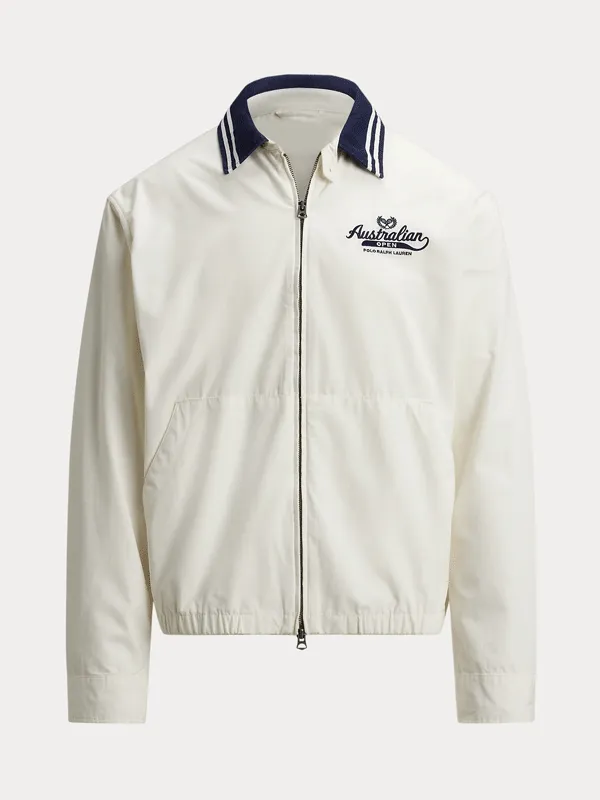 Australian Open 2026 White Bayport Jacket 01 Australian Open 2026 White Bayport Jacket