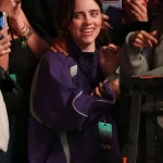 2026 Coachella Valley Music And Arts Festival Billie Eilish One Less Lonely Girl Purple Jacket