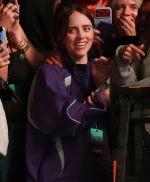 2026 Coachella Valley Music And Arts Festival Billie Eilish One Less Lonely Girl Purple Jacket