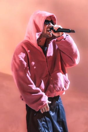 Coachella 2026 Justin Bieber Pink Jacket