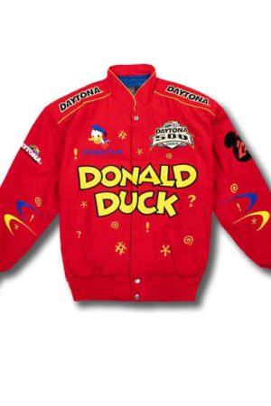 Nascar Daytona 500 Danald Duck Racing Jacket