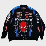 Disney Daytona 500 Spiderman Black Jacket for Sale
