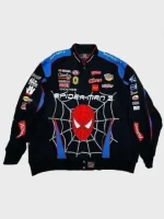 Disney Daytona 500 Spiderman Black Jacket for Sale