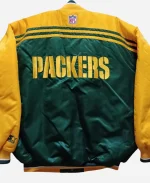 2026 Drake Iceman Drop Date Green Bay Packers Starter Varsity Bomber Jacket