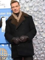 Eve With Ryan Seacrest 2026 Press Junket Peacoat