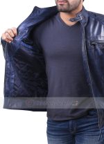 Glen Cafe Racer Distressed Various Color Leather Jacket