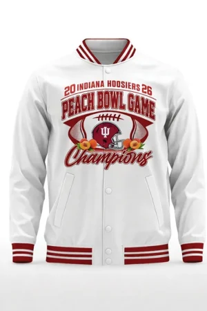 Indiana Hoosiers 2026 Peach Bowl Champions Jacket