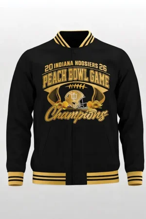 Indiana Hoosiers 2026 Peach Bowl Champions Jacket