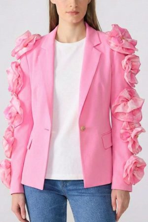 Lsu Coach Kim Mulkey Pink Jacket