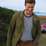 James Thomas Irish Wish Ed Speleers Cotton Green Jacket