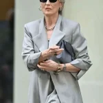 Meryl Streep The Devil Wears Prada 2 Grey Blazer
