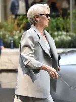 Meryl Streep The Devil Wears Prada 2 Grey Blazer