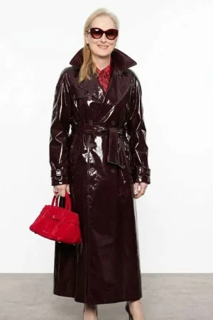 Meryl Streep at The Devil Wears Prada 2 Global Press Tour Coat