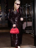 Meryl Streep at The Devil Wears Prada 2 Global Press Tour Coat