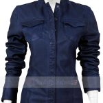 Sorrica Various Color Long Sleeve Leather Shirt
