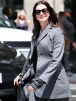 The Devil Wears Prada 2 Anne Hathaway Grey Blazer - Image 2